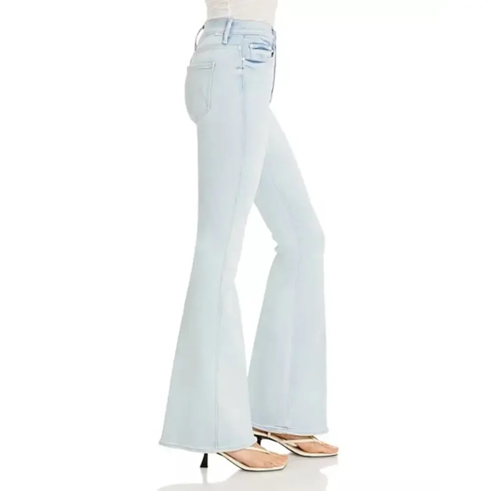 MOTHER The Super Cruiser Double Heel High Rise Flare Jeans Sexico Mex Sz 25 - Picture 2 of 14